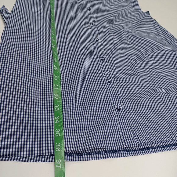 Cinq A Sept Gaby Gingham Mini Dress 12 Women Preppy Cotton Blend Button Tie - Picture 10 of 12